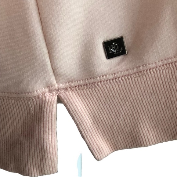 Lauren Ralph Lauren Peach Pink Pullover Large - Picture 6 of 13